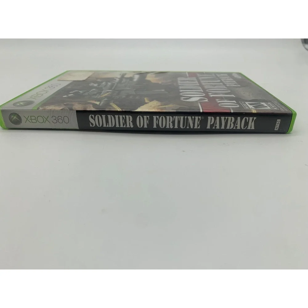 Activision Soldier of Fortune Payback Xbox 360 Video Game First Person Shooter